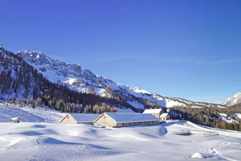 Planina Razza na sedlo Razza je naše izhodišče. / Foto: Jelena Justin