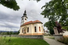 Cerkev sv. Duha v Sv. Duhu pri Škofji Loki. / Foto: Barbara Pintar