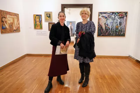 Odprtje nove stalne zbirke Miha Maleš Medobčinski muzej Kamnik – Galerija Miha Maleš / Foto: Tina Dokl