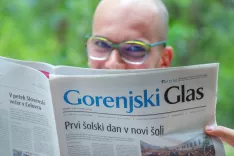 trženje Gorenjski glas / Foto: Tina Dokl