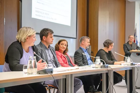 Ob jubileju so pripravili tudi pogovor o prihodnosti računovodstva na kmetijah in o prehodu metodologije FADN v FSDN. / Foto: Arhiv Mkgp