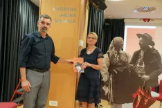 DRAMATIK IN GLEDALIŠČNIK JAKOB ŠPICAR Knjigo o dramatiku in gledališčniku Jakobu Špicarju bo v pogovoru z bibliotekarko Simona Šuler Pandev predstavil avtor mag. Jure Sinobad. / Foto: Tina Dokl