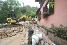 Julijska neurja so močno prizadela tudi območje preddvorske občine. / Foto: Gorazd Kavčič