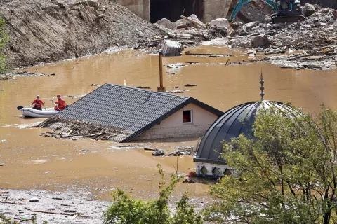 Poplave v Bosni in Hercegovini / Foto: Armin Durgut/pixsell/bobo