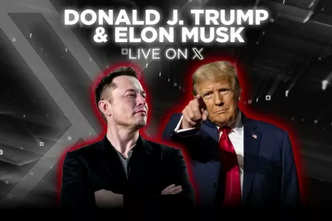 Donald Trump in Elon Musk sta poslovna in politična zaveznika. Druži ju tudi spletno družbeno omrežje X (bivši Twitter), ki ga je kupil Musk. / Foto: Wikipedija