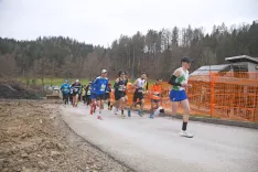 Start Miklavževega teka v Snoviku / Foto: Aleš Senožetnik