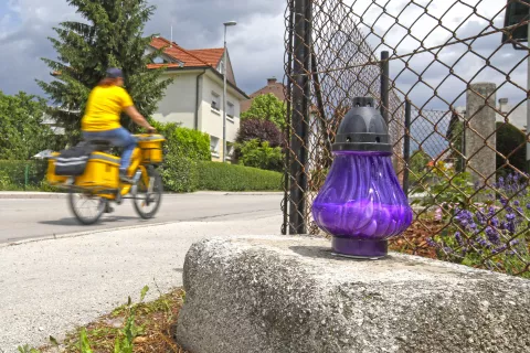 kolesar, nesreča, umrl kolesar / Foto: Gorazd Kavčič